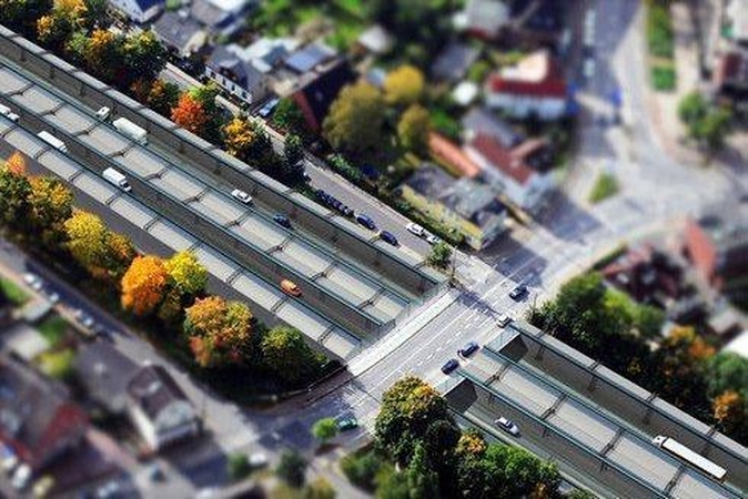 Vokiečių greitkelį uždengs milžiniškas parkas