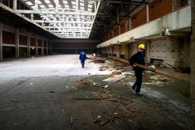 Pradėta „Girstučio“ sporto centro rekonstrukcija
