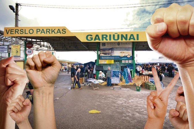 Po kratų Gariūnuose sulaikyta 13 asmenų, tarp jų – Kinijos piliečiai