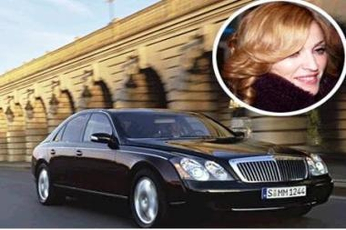 Madonna ir jos automobiliai