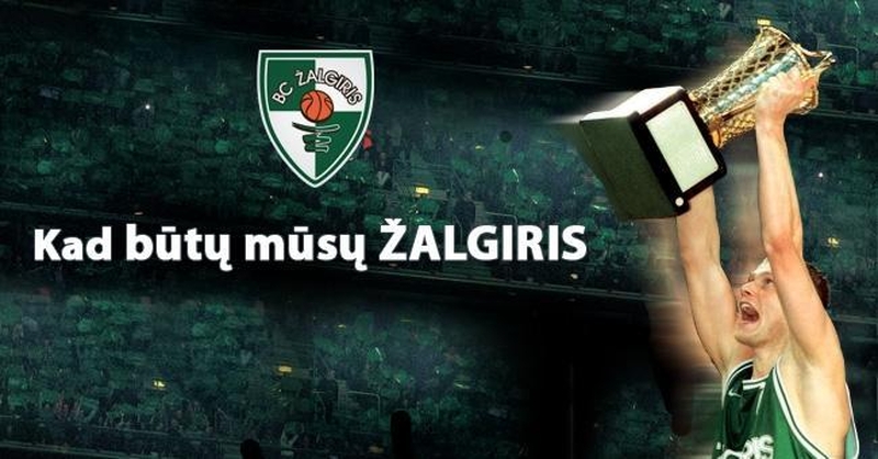 Padėk komandai: kad būtų mūsų „Žalgiris“!