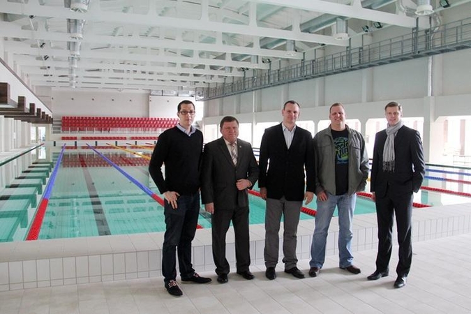 R. Meilutytės trenerį sužavėjo „Girstučio“ plaukimo kompleksas