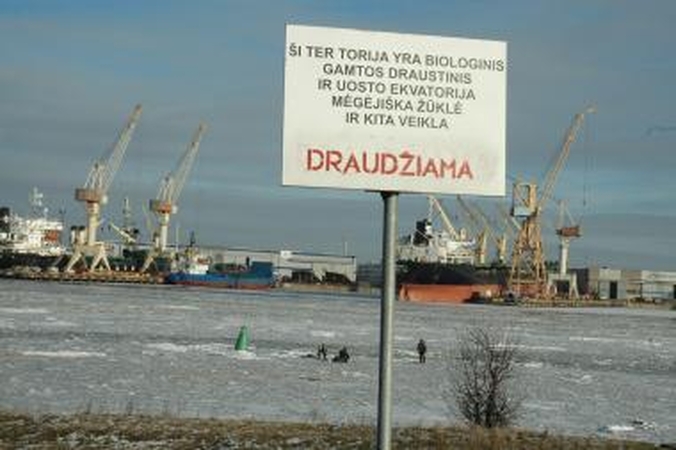 Iš Malkų įlankos vys žvejus