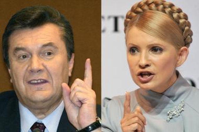 Rinkimai Ukrainoje: V.Janukovyčius ir J.Tymošenko iškopė į finalą