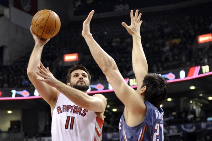 L.Kleiza prie „Raptors“ pergalės prisidėjo 18 taškų