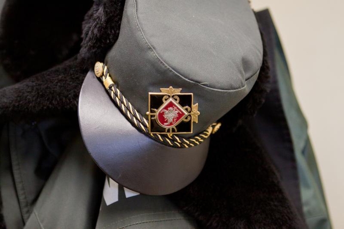 Sučiuptas sieną kirtęs vyras, prisistatęs Baltarusijos piliečiu   