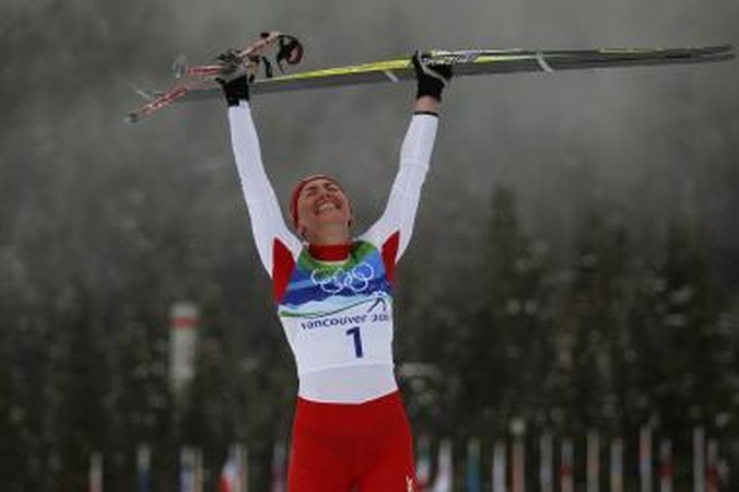 Slidininkė J.Kowalczyk iškovojo Lenkijai pirmąjį olimpiados auksą