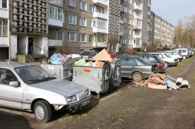Šiukšles žadama vežti dažniau