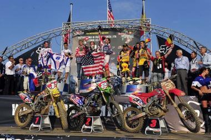 Motociklų kroso rinktinei nepasisekė