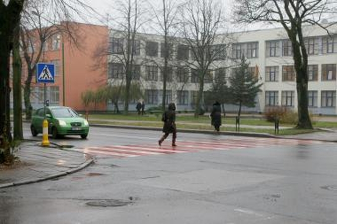 Klaipėdos mokyklos pageidauja greičio slopinimo kalnelių