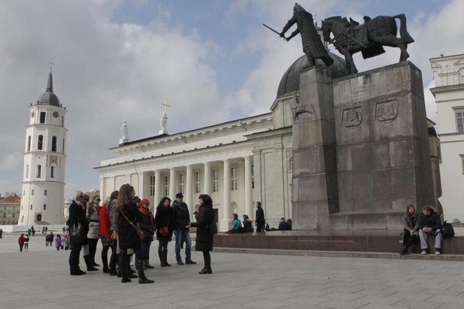 Atšilus orams sostinėje – tradicinis turistų antplūdis