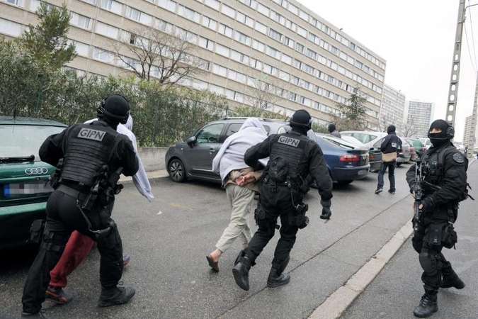 Per naujus reidus Prancūzijoje areštuota dar 10 įtariamų islamistų
