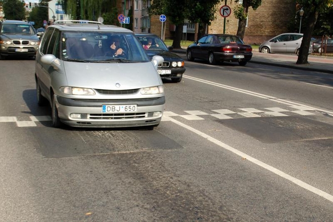 Klaipėdoje atsiras dar vienas greičio slopinimo kalnelis