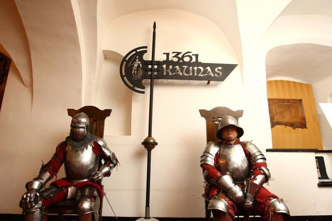 Kauno pilies bokštą papuoš 100 kg svorio vėtrungė