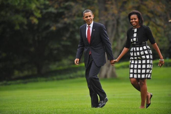 D. Trumpas viešai pareiškė, kad B. Obama seniai išsiskyrė su žmona