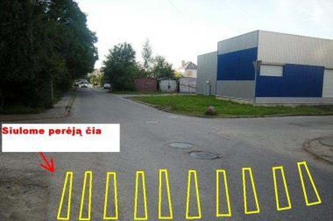 Aukštųjų Šančių gyventojai Alsėdžių gatvėje jau turi perėją (papildyta)