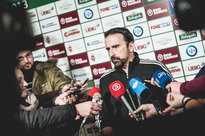 J.Plaza: negalime atsipalaiduoti, mūsų tikslas – kelialapis į „Top 16"