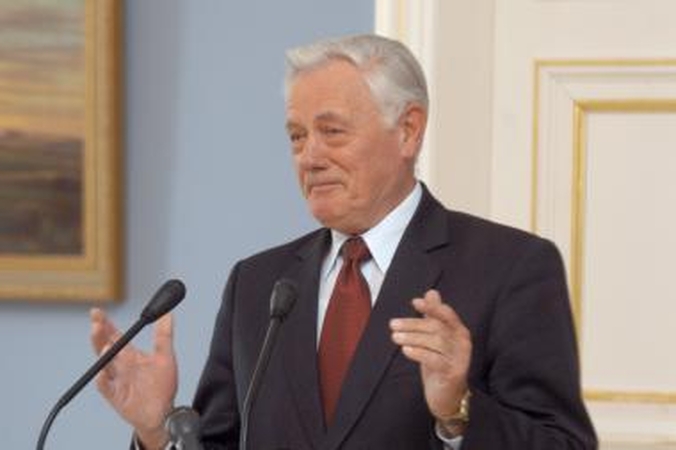 Metų žmogumi gruzinai išrinko V.Adamkų
