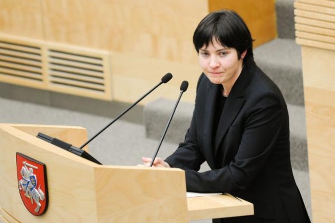 Seimo vicepirmininkė: E.Žiobienę dirbti palikęs Seimas parodė jai pasitikėjimą