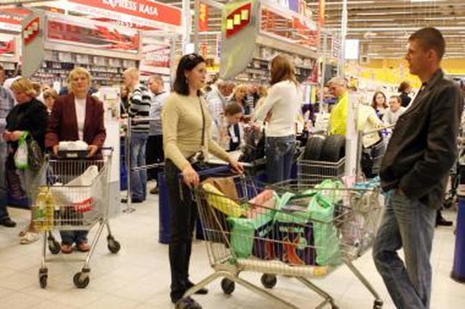 „Jamam“ diena „Akropolyje“: klaipėdiečiai tuštino lentynas