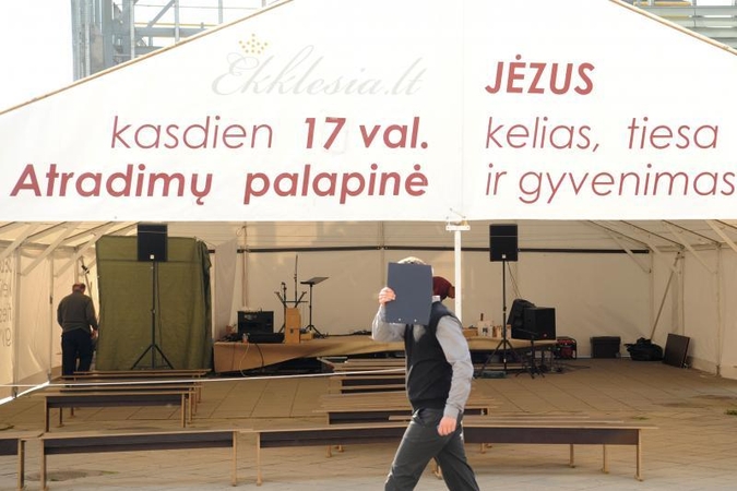 Jėzui aukas rinkti savivaldybė leido nemokamai