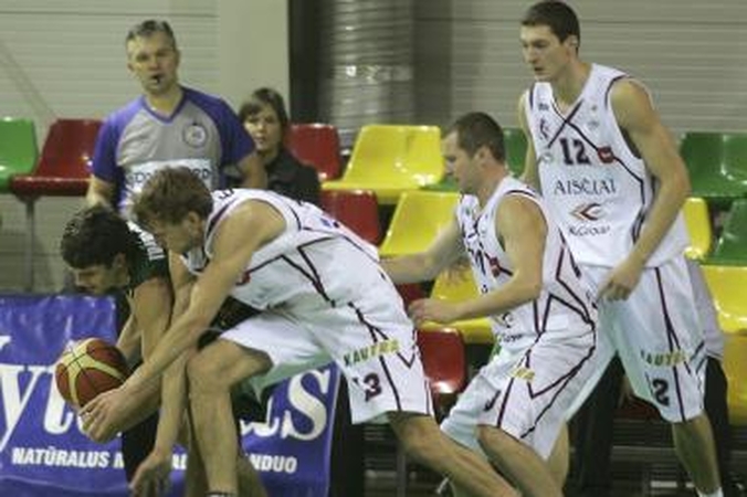 LKL čempionate "Aisčiai" nugalėjo "Sakalus"