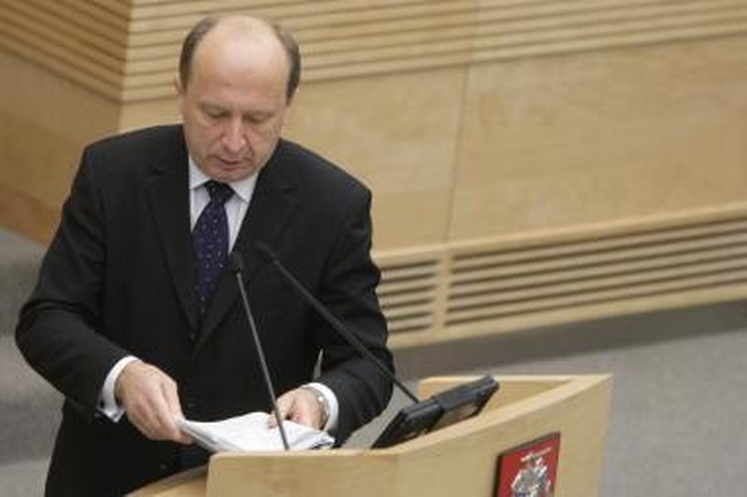A.Kubilius: „Negalima pakeisti krizės įveikimo politikos“