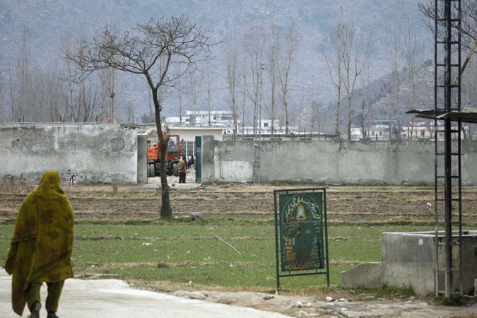 Pakistane nugriautas namas, kuriame slapstėsi O. bin Ladenas