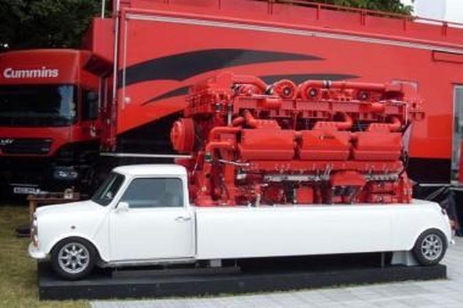Mažame „Mini“ – 3 500 arklio galių 