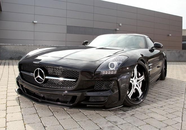 „Užturbintas Mercedes Benz SLS AMG GT3“ - naujas „žvėris“ keliuose