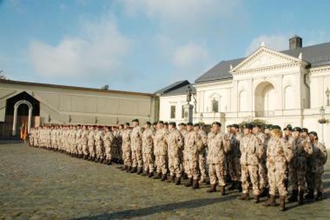 Kariai išlydėti į Afganistaną