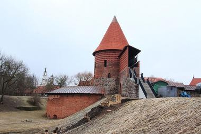 Restauratoriai perdavė miestui Kauno pilyje atliktus darbus