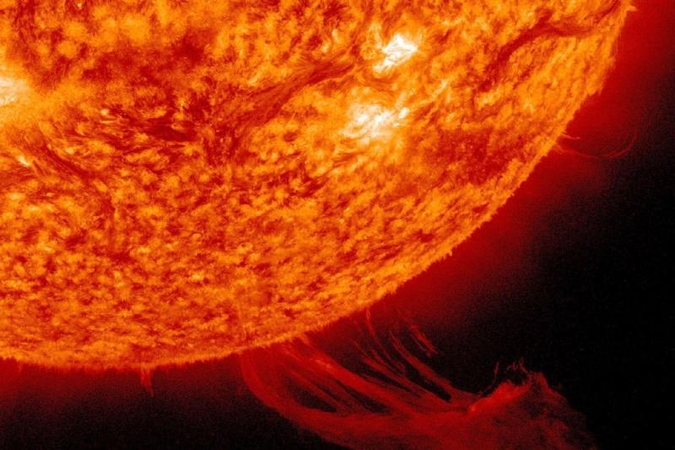 Saulės šėlsmas – NASA erdvėlaivių objektyvuose