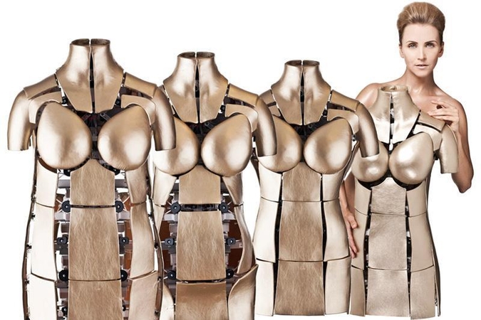 „Fitbot“: išsirinktą rūbą pasimatuos robotizuota estų manekenė