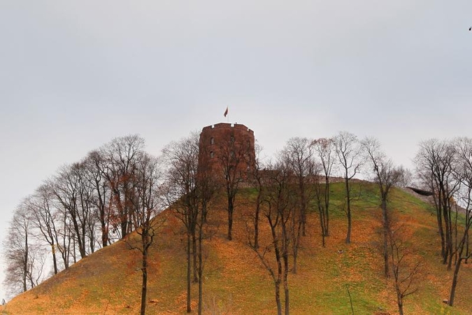 Turkui statyti dangoraižį trukdo Gedimino pilis