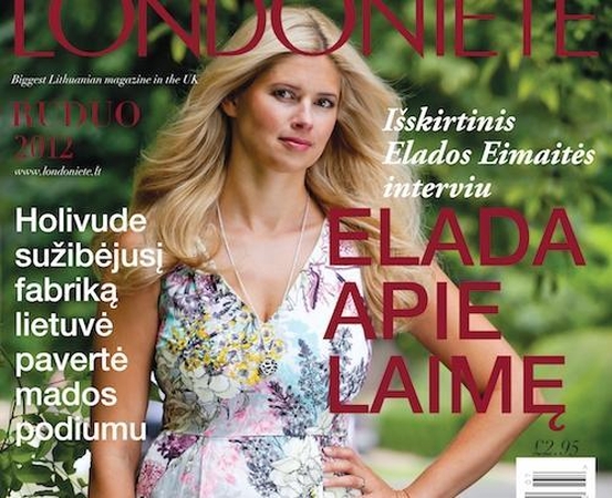 Buvusi A. Dautarto žmona Elada išleido knygą apie laimę