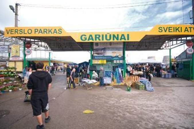Vilniaus policija nubaudė 27 Gariūnų prekeivius