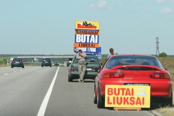 Nuomos kainas pajūryje koregavo orai
