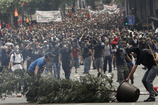 Izraelyje vyksta masinės protesto akcijos