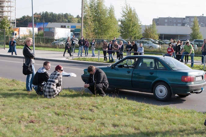 Per autoavariją Vilniuje žuvo 8-erių mergaitė (papildyta)