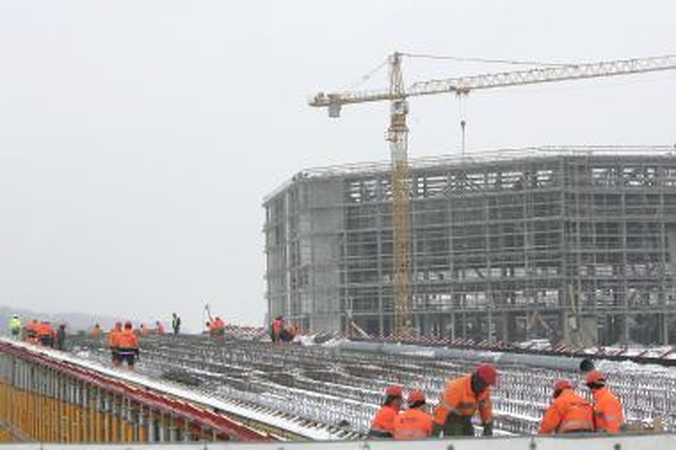 Ketvirtasis tiltas į salą - nuo rugsėjo 1-osios, arena netrukus turės stogą 