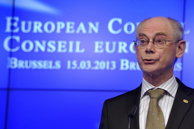 ES prezidentas Van Rompuy 2014-ųjų pabaigoje pasitrauks iš politikos
