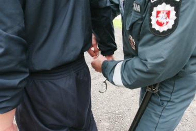 Girtas pažeidėjas sulaužė policininkui ranką