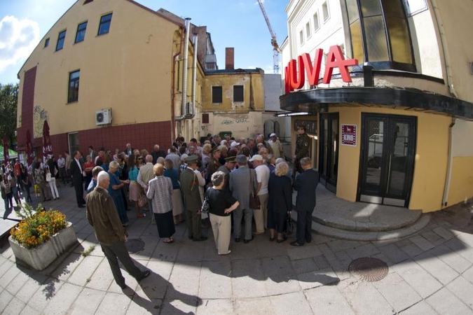 Filmas apie partizanus į „Romuvą“ priviliojo šimtus