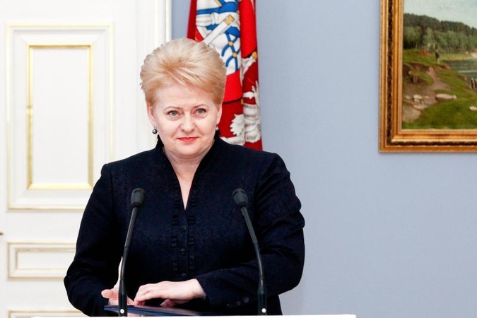 D.Grybauskaitė: kvotos moterims - paskutinė priemonė