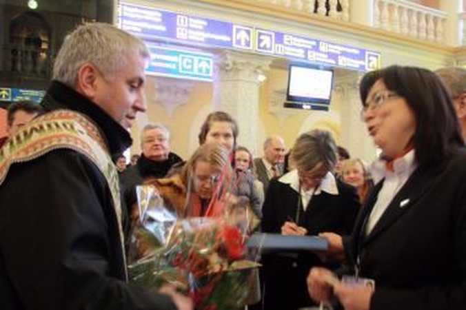 Vilniaus oro uoste - 2 milijoninis keleivis