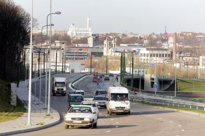 Naująja estakada ir Marvelės gatve leis važiuoti greičiau 