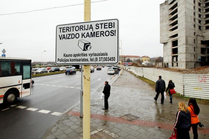 Dėl apsnūdusių valdininkų Kaunas gali likti be vaizdo kamerų
