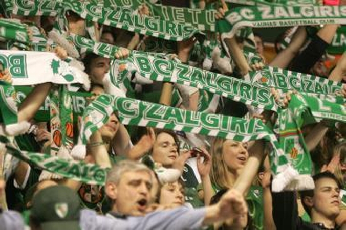 "Žalgiris" per vargus palaužė "BC Kaunas Triobet" 