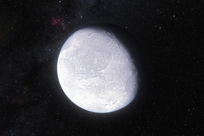 Nykštukinė planeta Eris beveik tobula Plutono dvynė